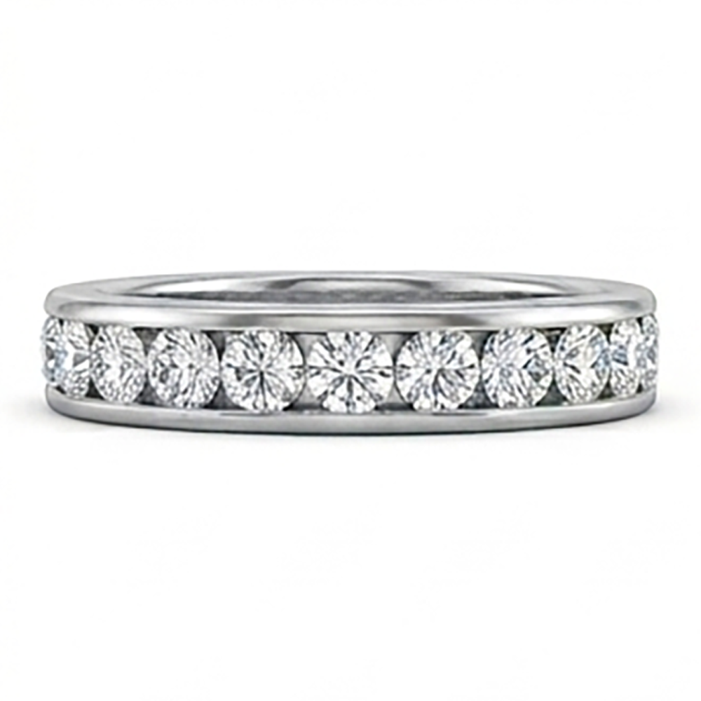 Echter Diamant Memoire-Ring 2.20 Karat
