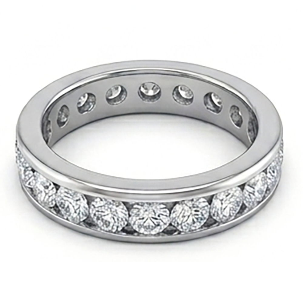 Echter Diamant Memoire-Ring 2.20 Karat