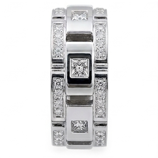 Echter Diamant Memoire-Ring 2.72 Karat