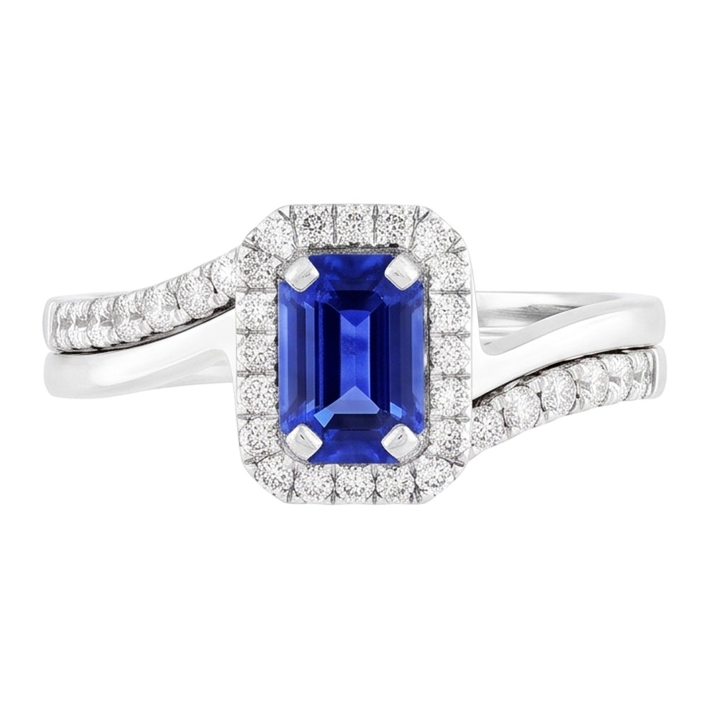Echter Diamant Memoire-Ring 3 Karat