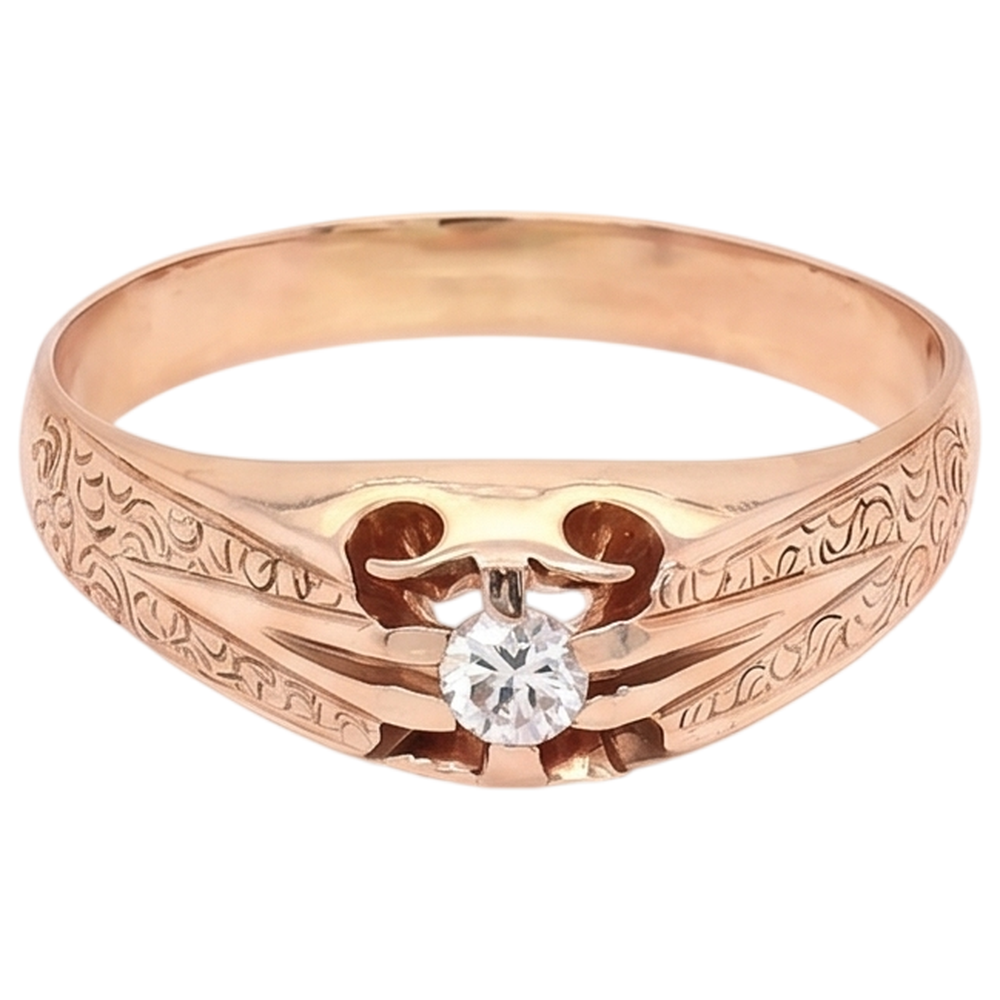 Echter Diamant Ring 0.50 Karat