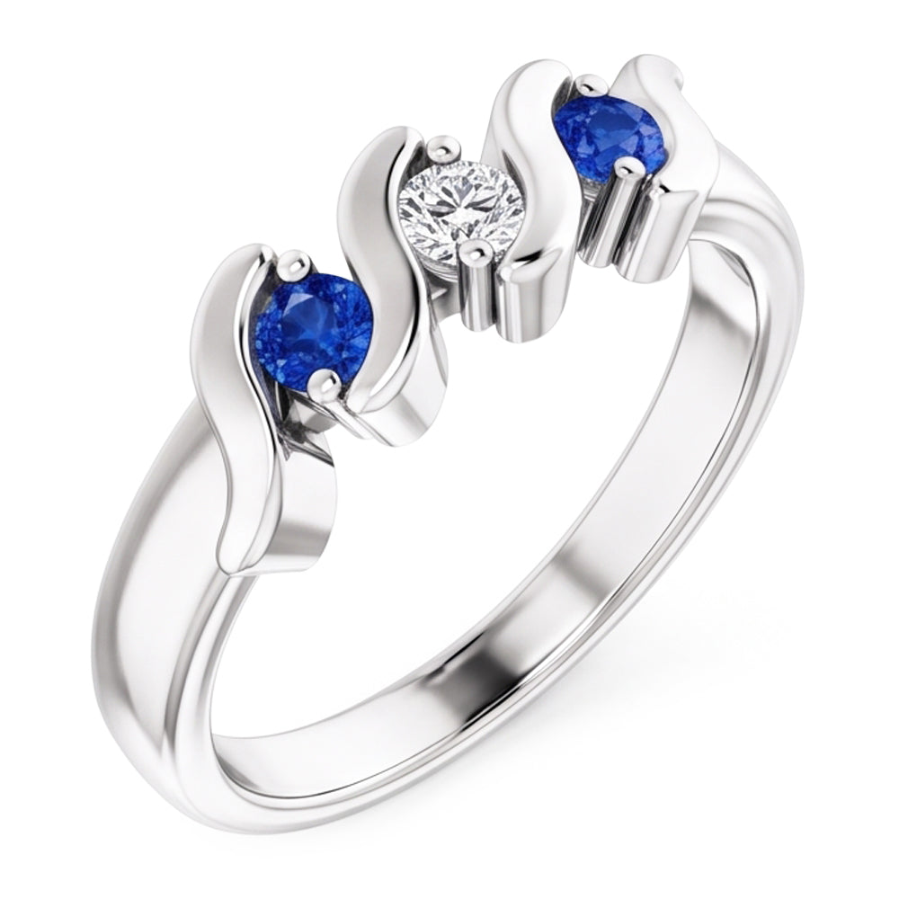 Echter Diamant Ring 0.90 Karat