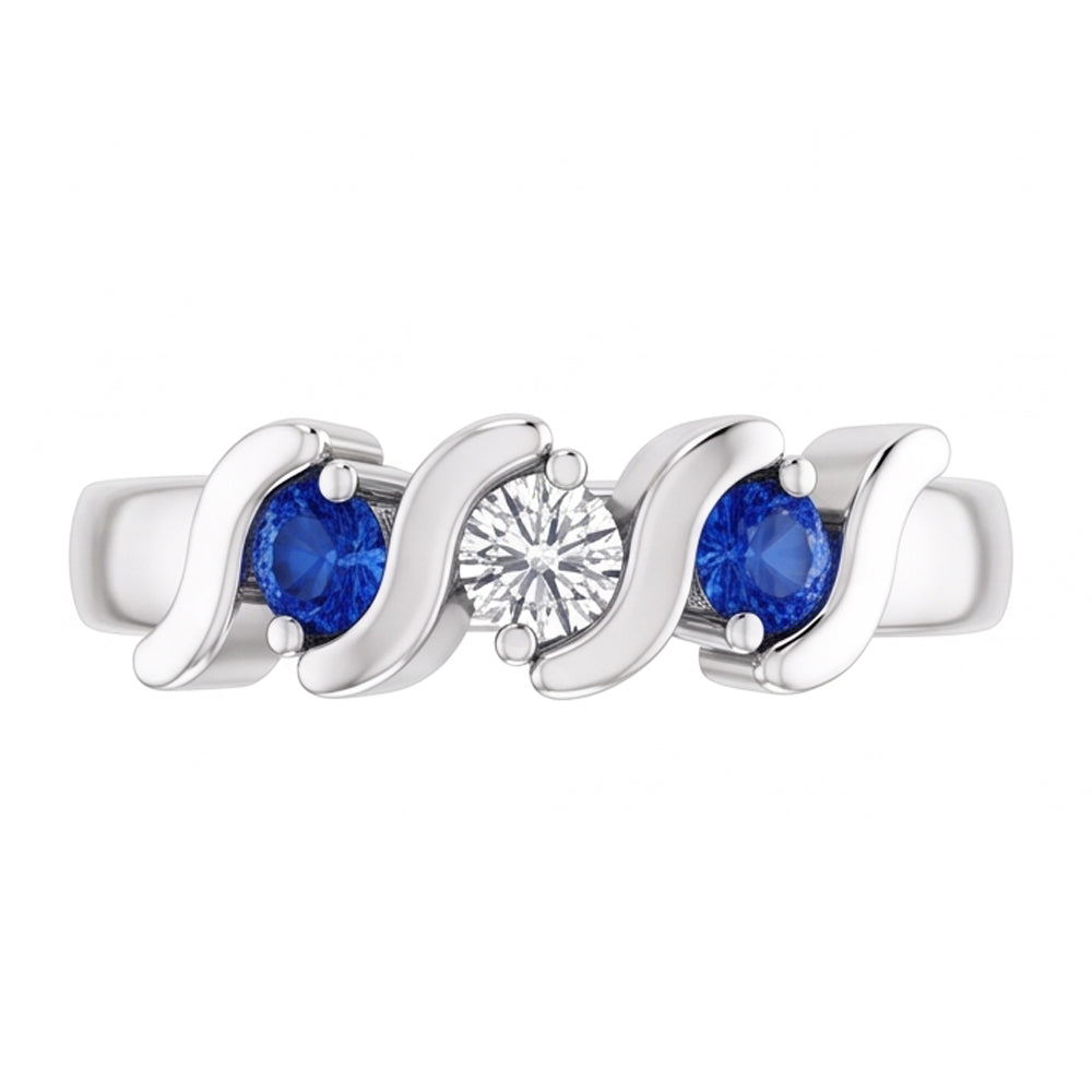 Echter Diamant Ring 0.90 Karat