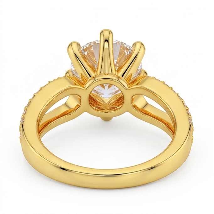 Echter Diamant Ring 0.90 Karat