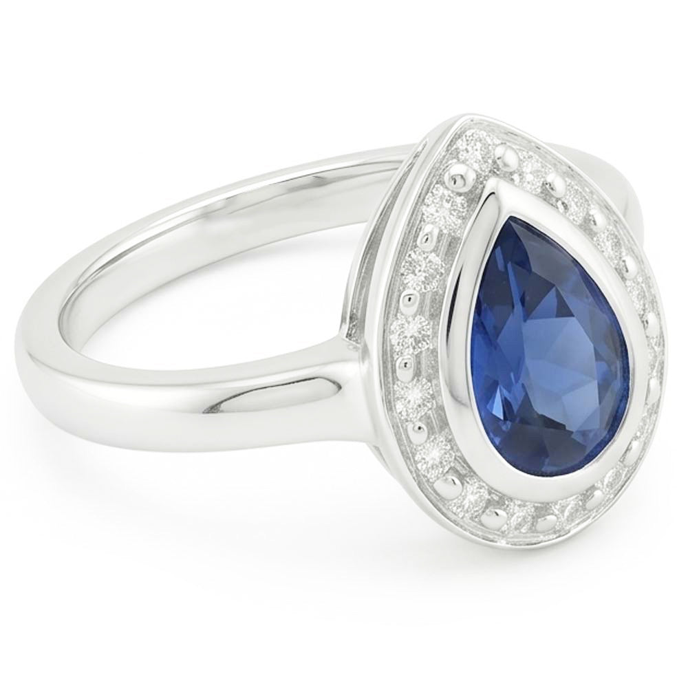 Echter Diamant Ring 1.01 Karat - 14K Weißgold