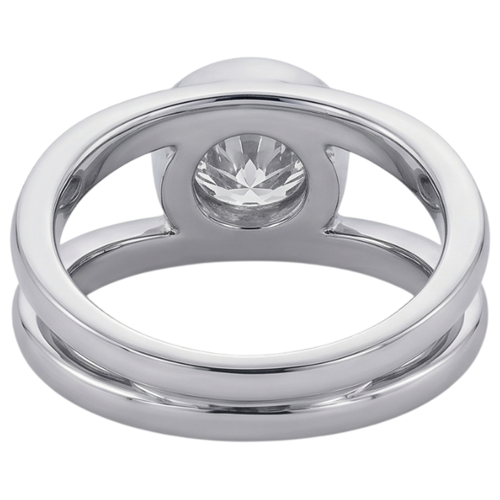 Echter Diamant Ring 1.50 Karat - 14K Weißgold