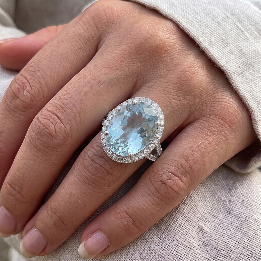 Echter Diamant Ring 16.35 Karat