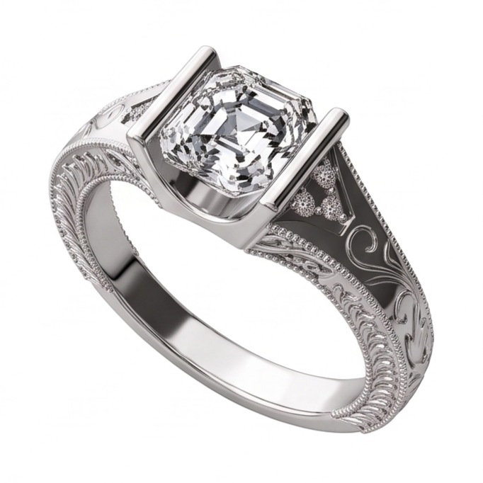 Echter Diamant Ring 2.00 Karat