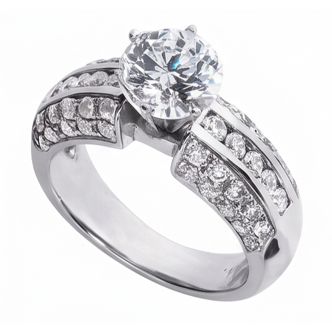 Echter Diamant Ring 2.25 Karat