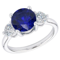 Echter Diamant Ring 2.50 Karat