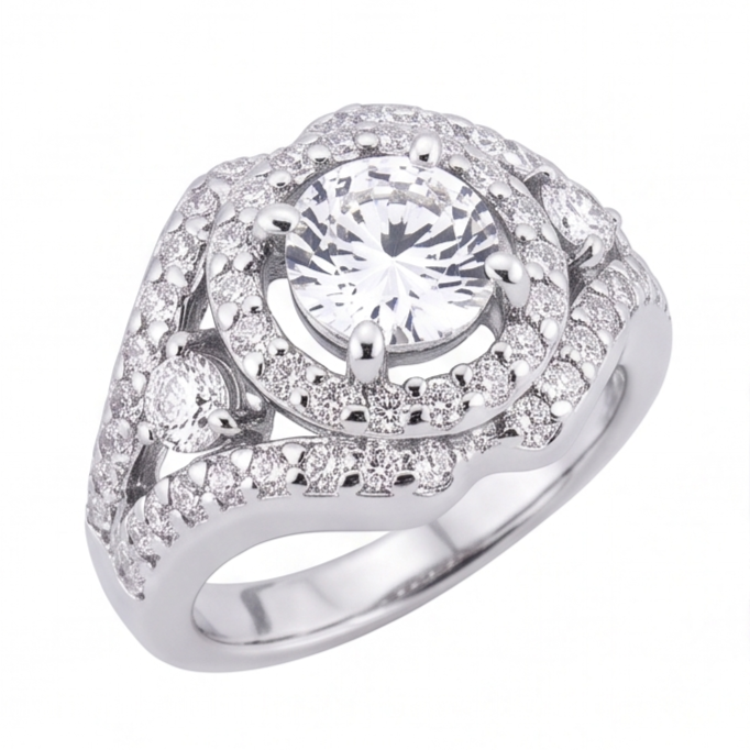 Echter Diamant Ring 2.72 Karat