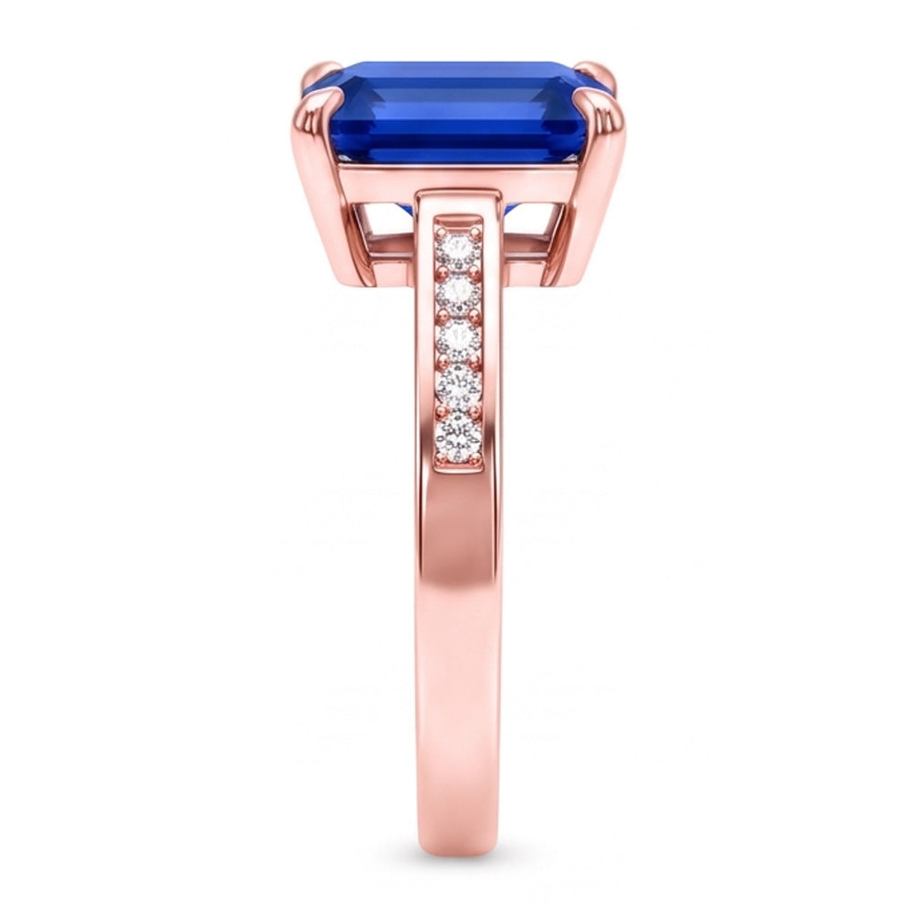Echter Diamant Ring 2.75 Karat - 14K Roségold
