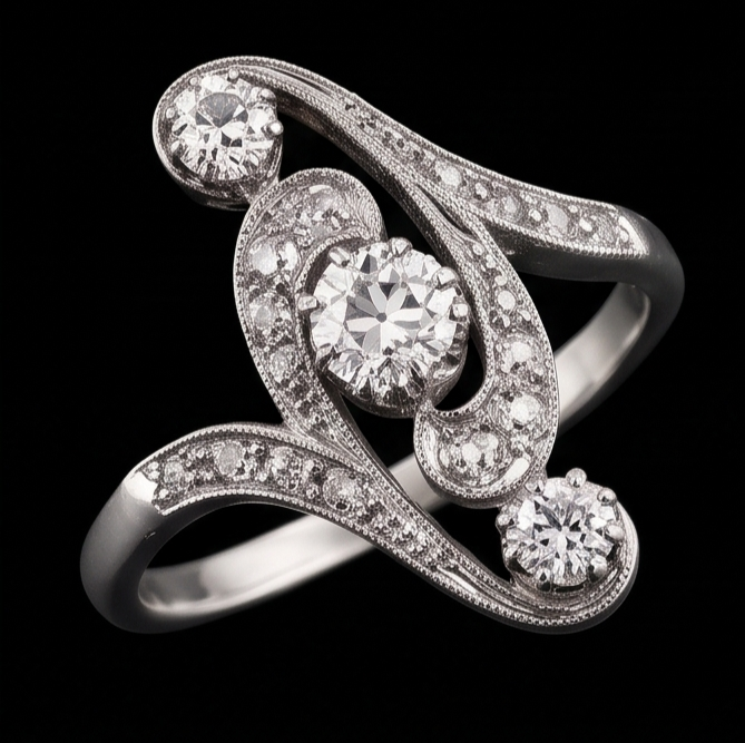 Echter Diamant Ring 2.75 Karat