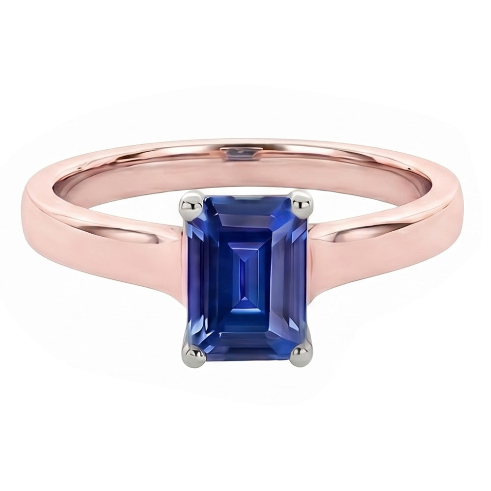 Echter Diamant Ring 2 Karat - 14K Roségold