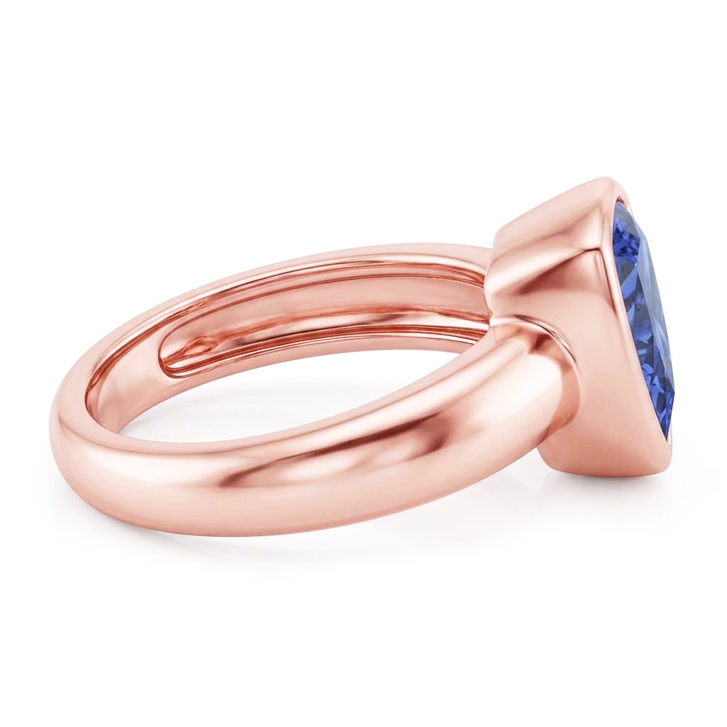 Echter Diamant Ring 2 Karat - 14K Roségold