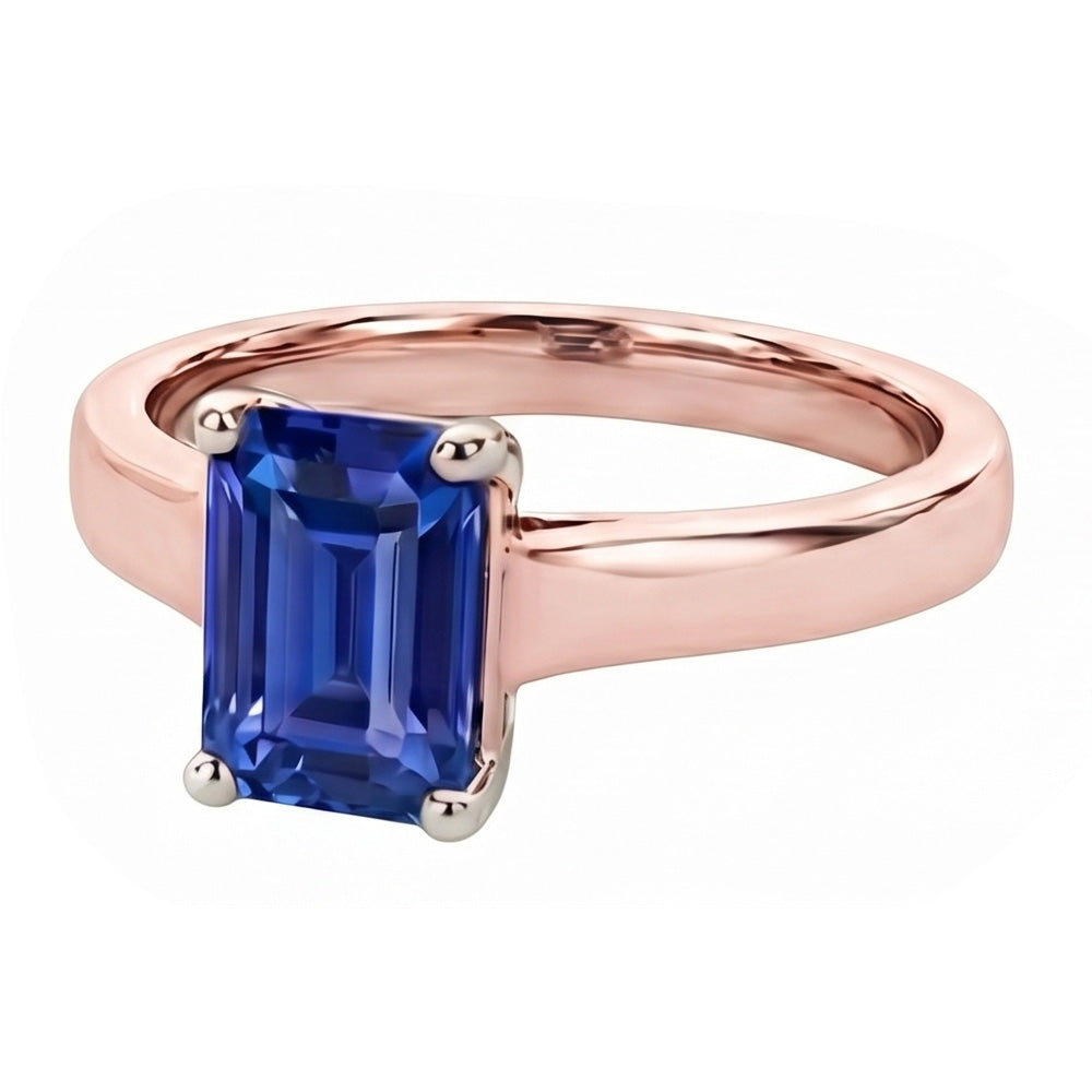 Echter Diamant Ring 2 Karat - 14K Roségold