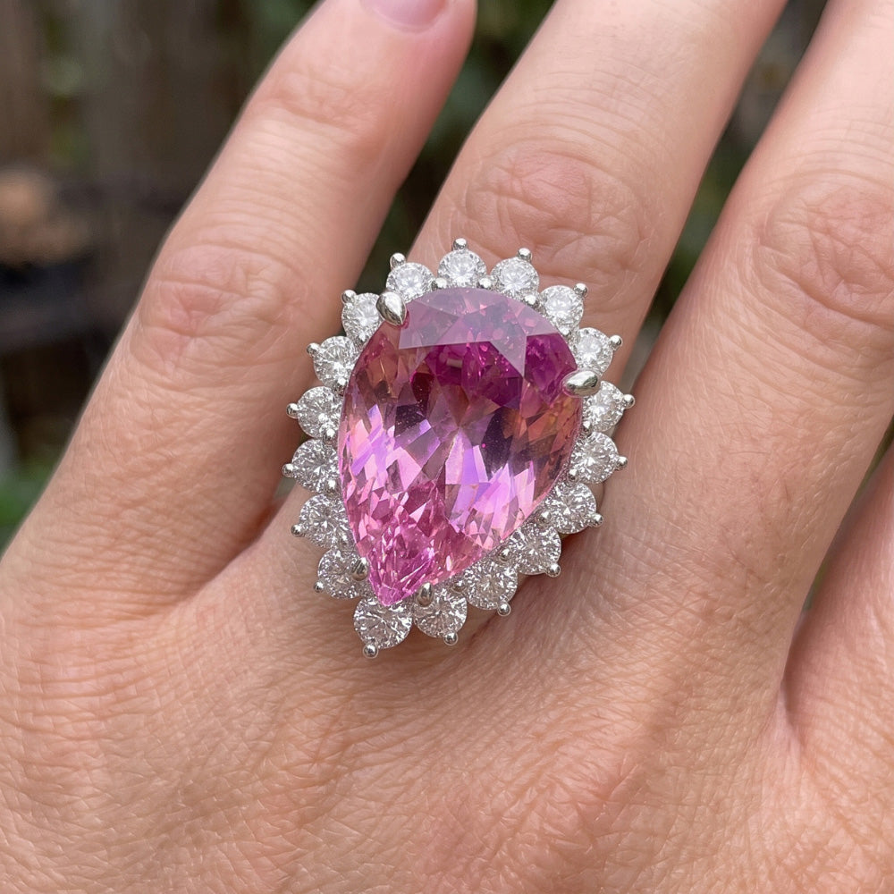 Echter Diamant Ring 21.75 Karat
