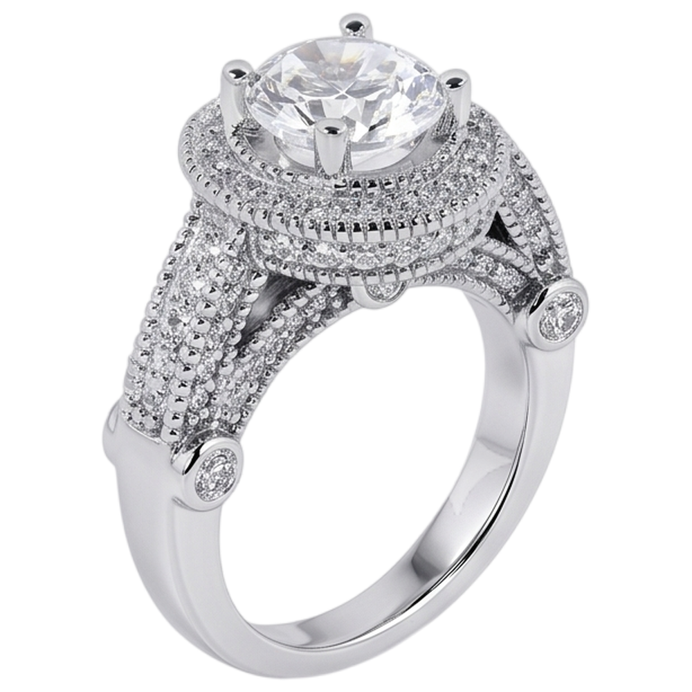 Echter Diamant Ring 3.50 Karat