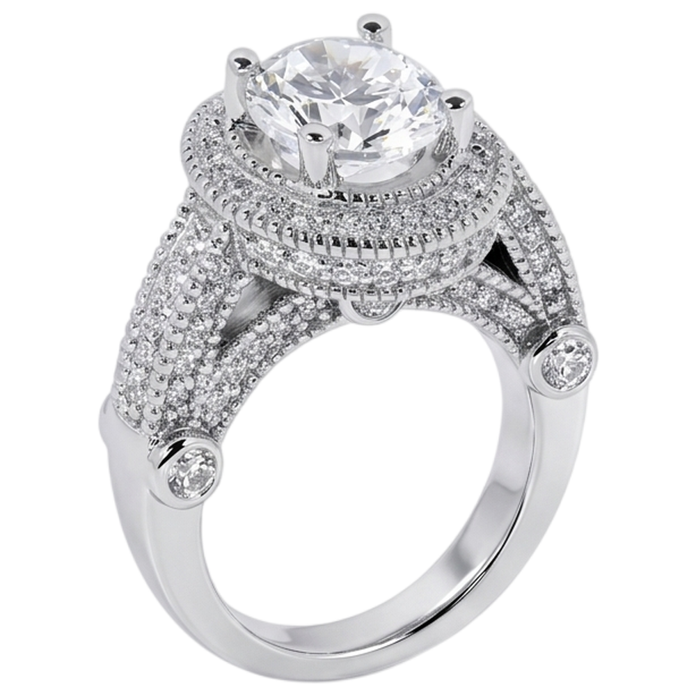 Echter Diamant Ring 3.50 Karat