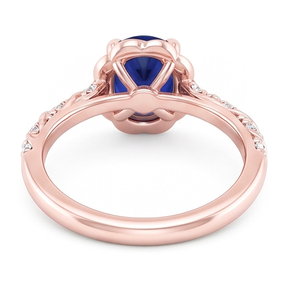 Echter Diamant Ring 3.50 Karat - Roségold