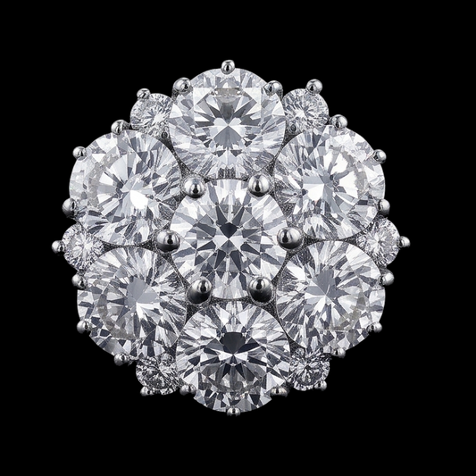Echter Diamant Ring 3.80 Karat