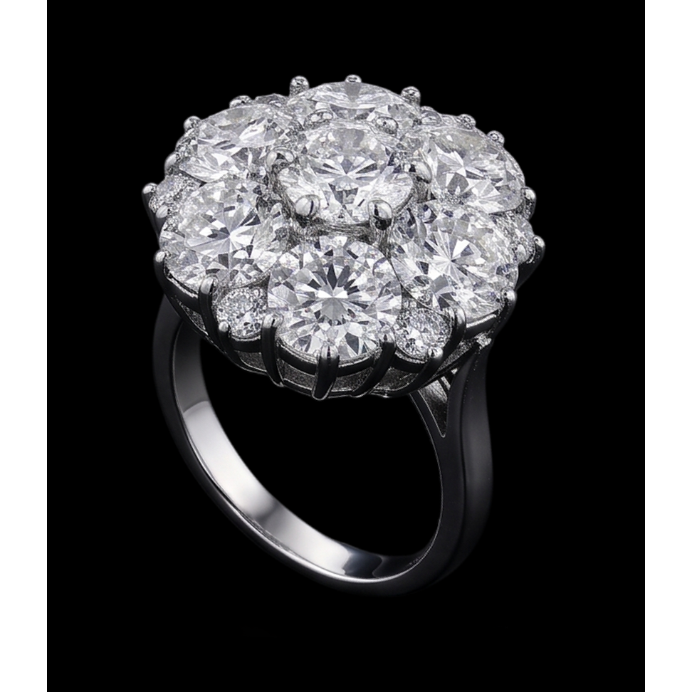 Echter Diamant Ring 3.80 Karat