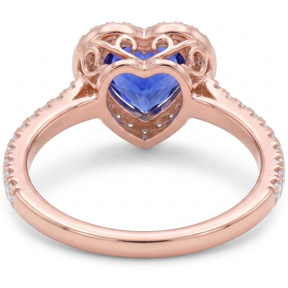 Echter Diamant Ring 3 Karat - 14K Roségold