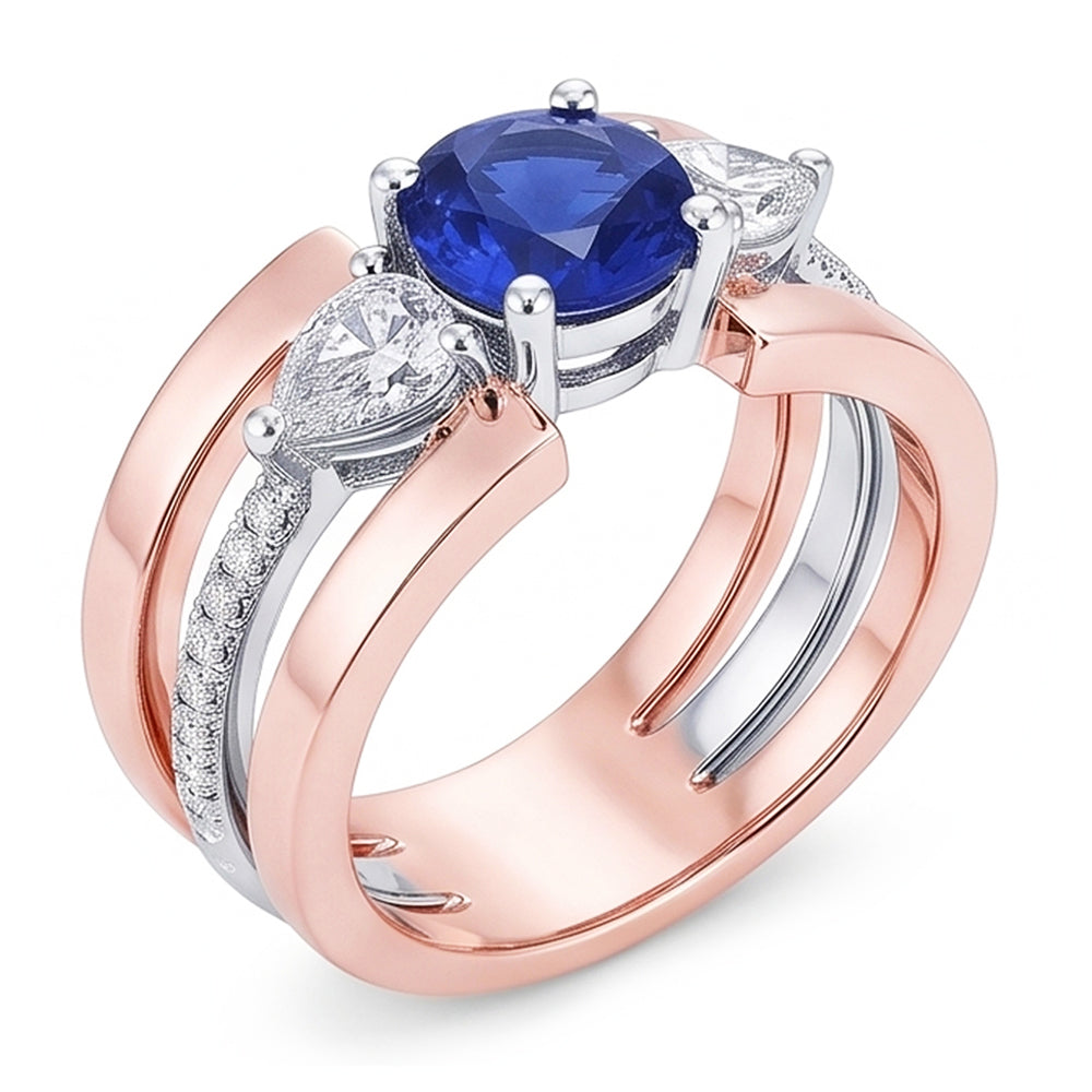 Echter Diamant Ring 3 Karat
