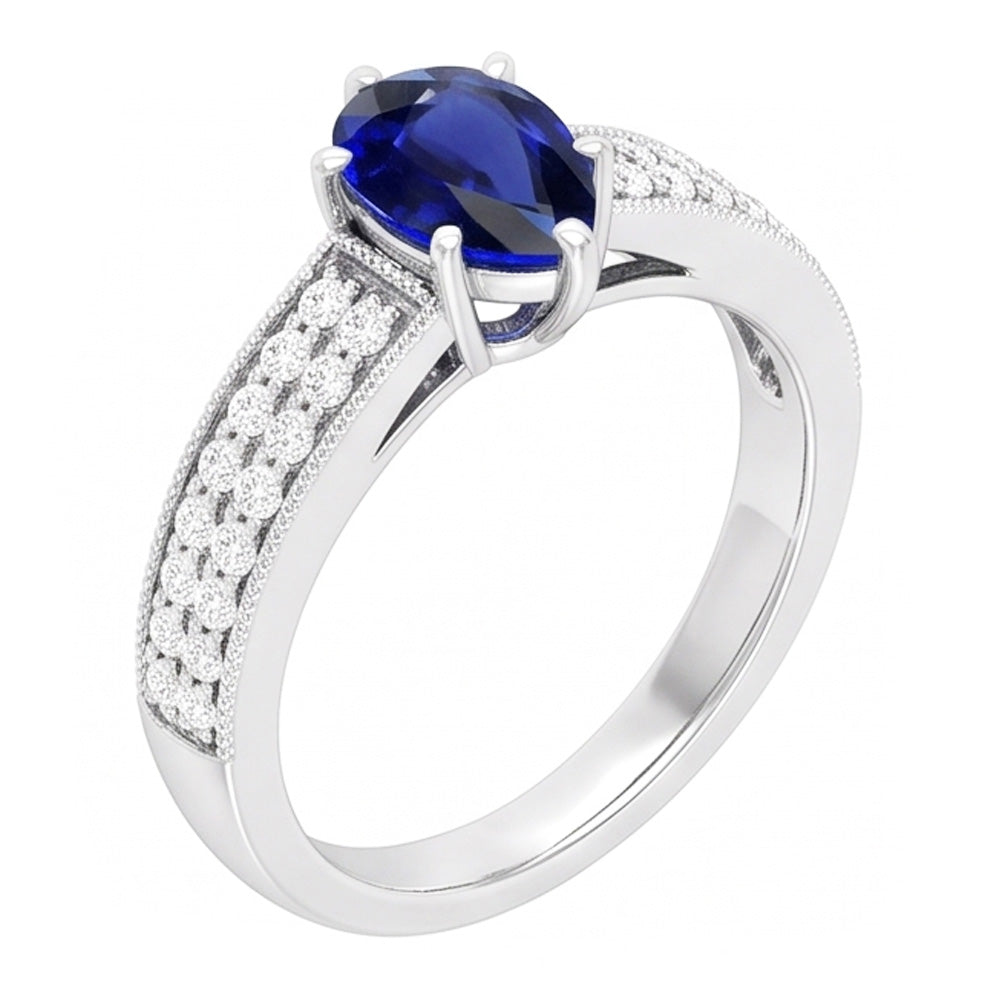 Echter Diamant Ring 3 Karat