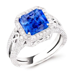 Echter Diamant Ring 3 Karat