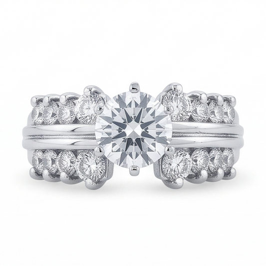 Echter Diamant Ring 3 Karat