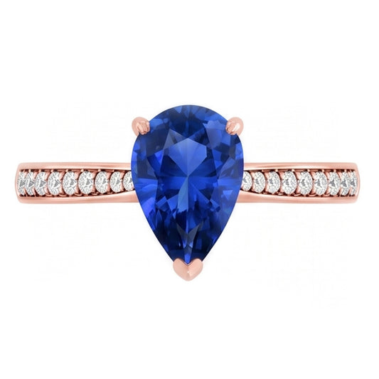 Echter Diamant Ring 3 Karat