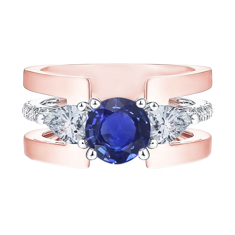 Echter Diamant Ring 3 Karat