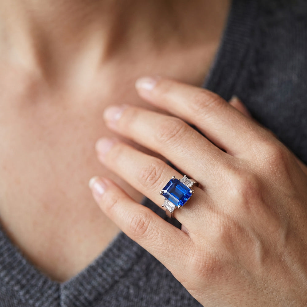 Echter Diamant Ring 3 Karat