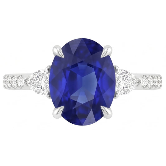 Echter Diamant Ring 3 Karat