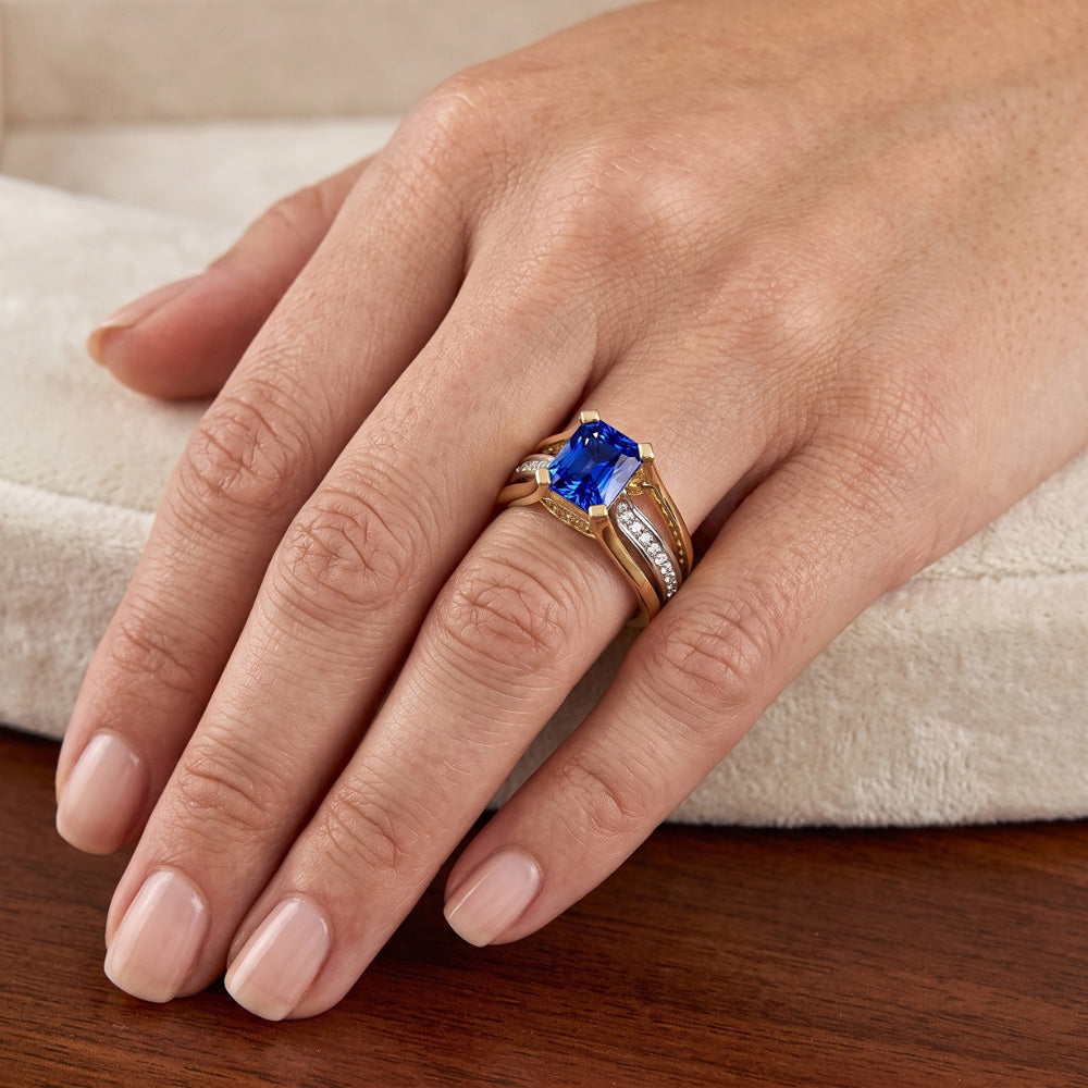 Echter Diamant Ring 3 Karat