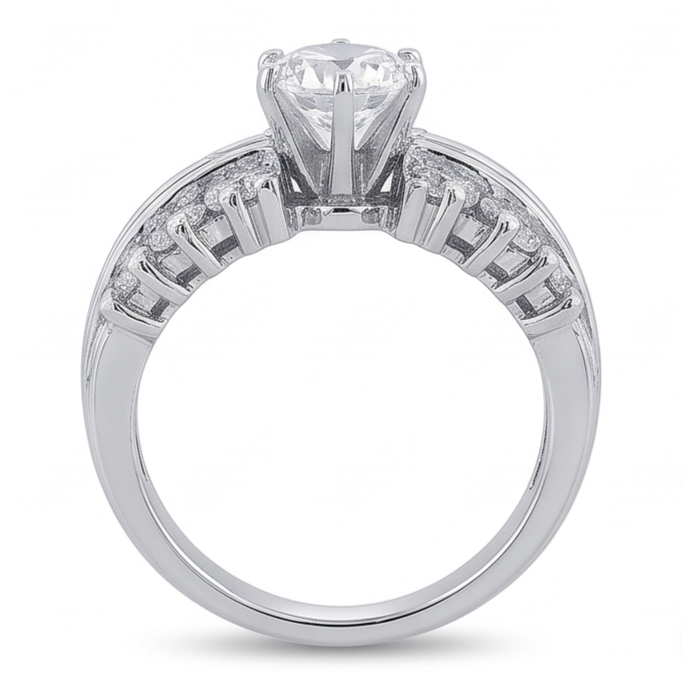 Echter Diamant Ring 3 Karat