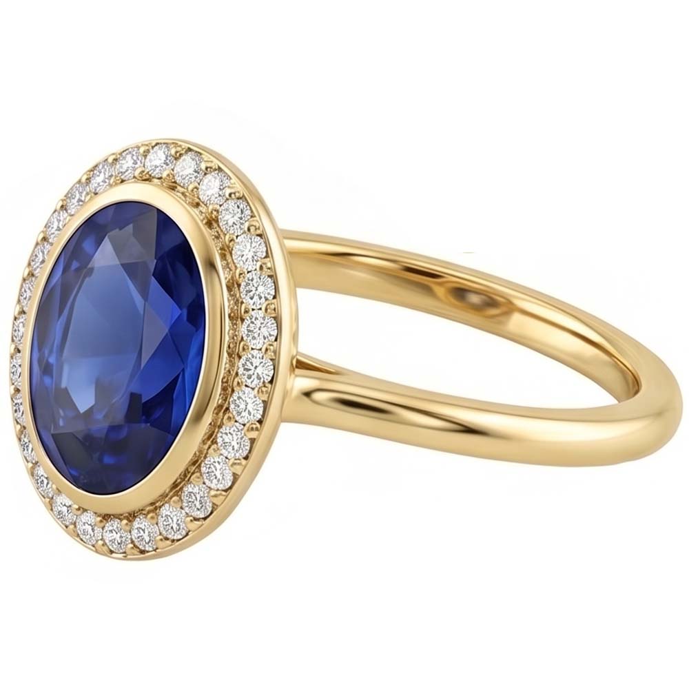 Echter Diamant Ring 3 Karat