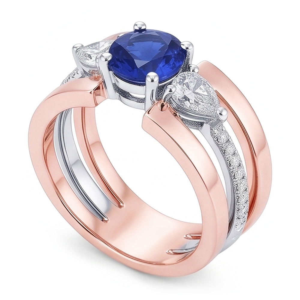Echter Diamant Ring 3 Karat