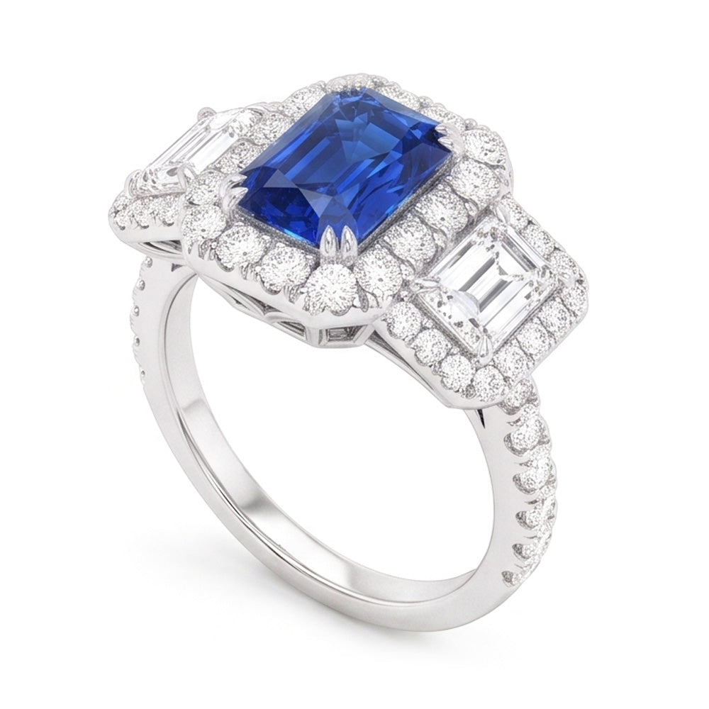 Echter Diamant Ring 3 Karat