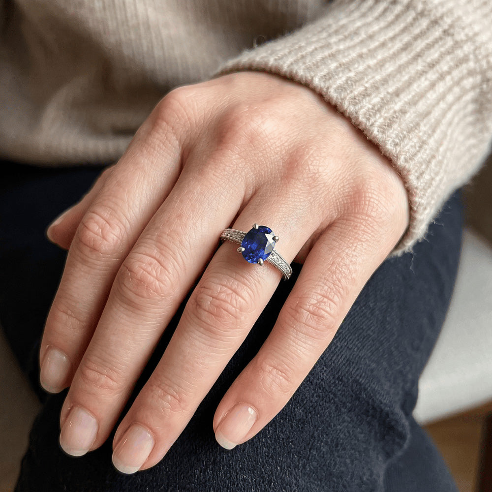 Echter Diamant Ring 3 Karat