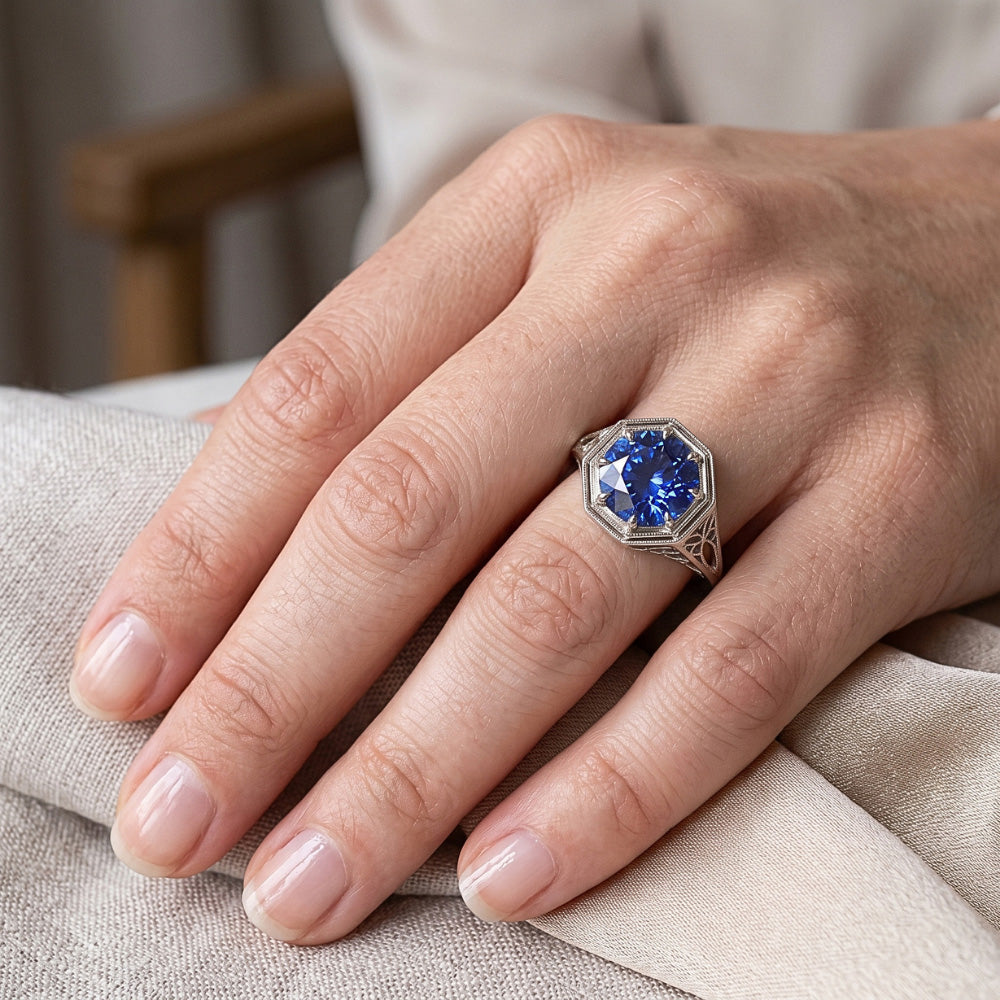 Echter Diamant Ring 3 Karat