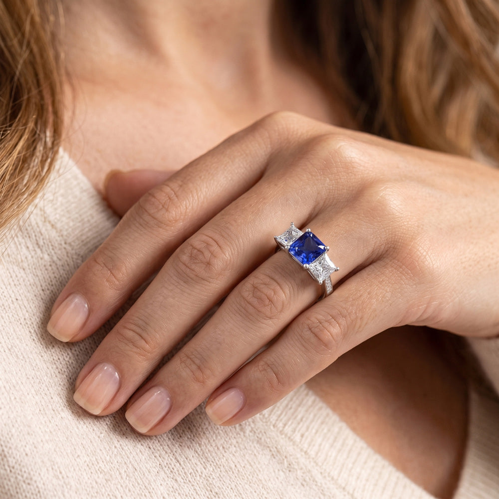 Echter Diamant Ring 3 Karat