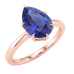 Echter Diamant Ring 4 Karat - 14K Roségold