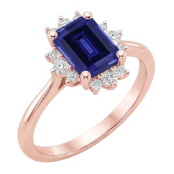 Echter Diamant Ring 4 Karat - 14K Roségold