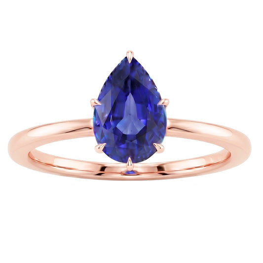 Echter Diamant Ring 4 Karat - 14K Roségold