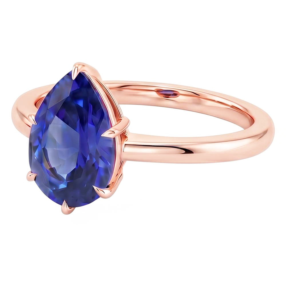 Echter Diamant Ring 4 Karat - 14K Roségold