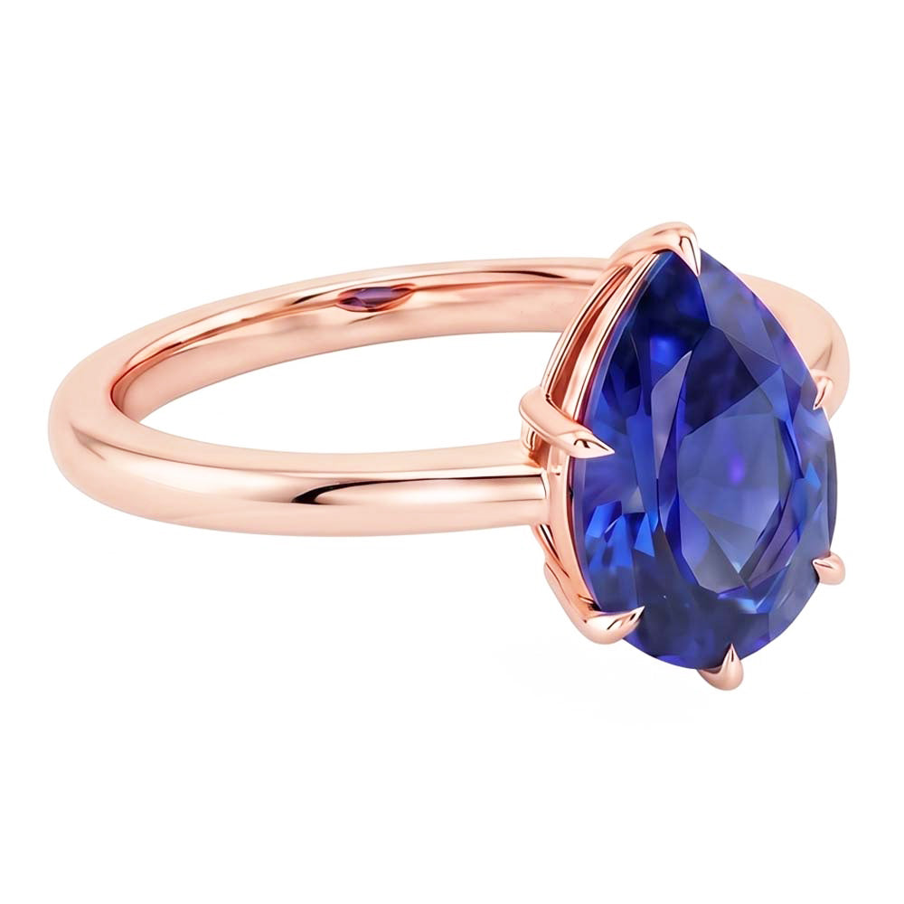 Echter Diamant Ring 4 Karat - 14K Roségold