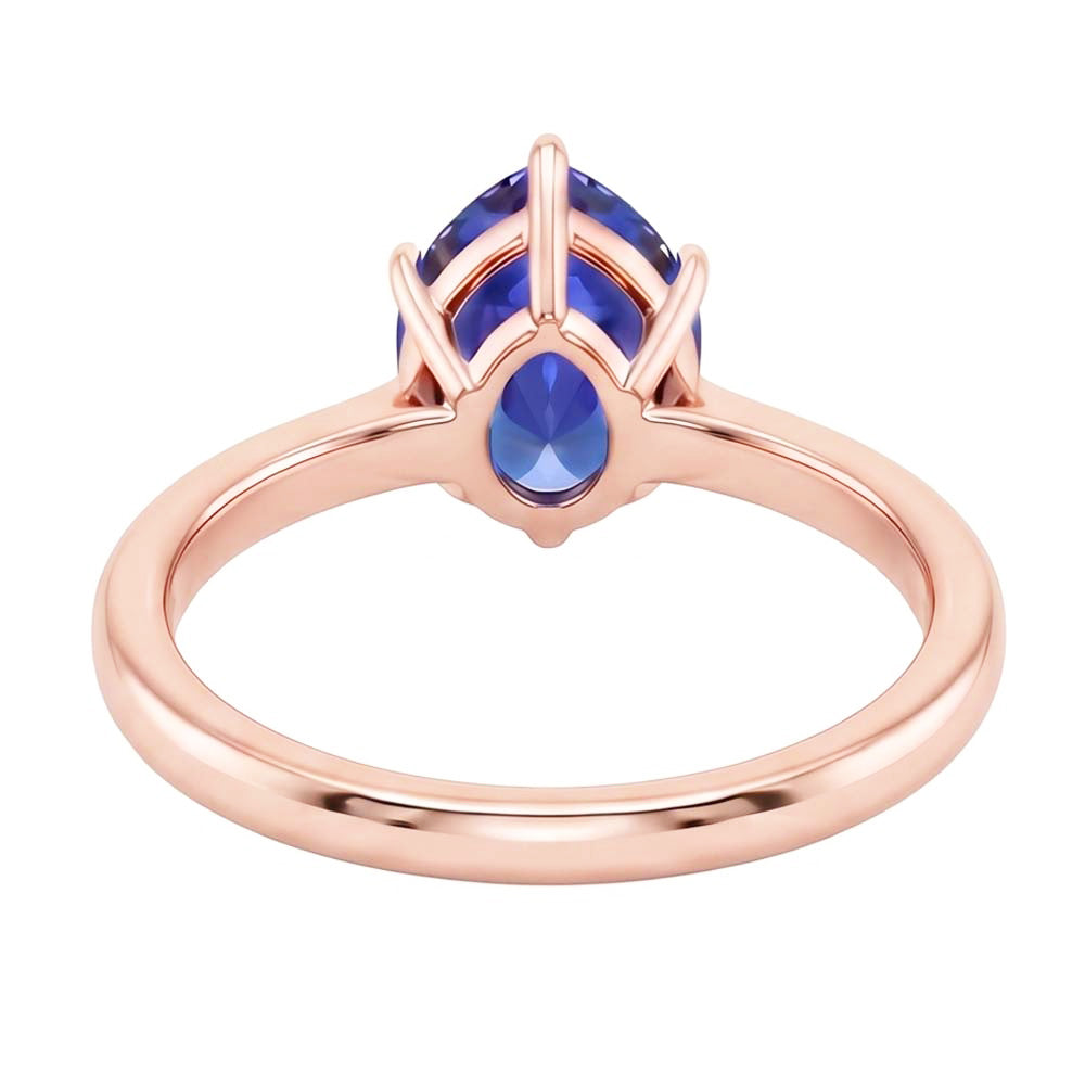 Echter Diamant Ring 4 Karat - 14K Roségold