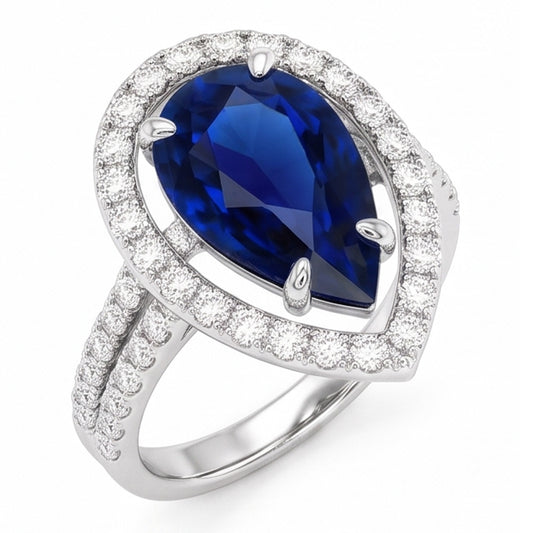 Echter Diamant Ring 4 Karat
